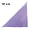 Schecker - Besticktes Halstuch Tel. Nr. +  Name [65cm - Flieder]