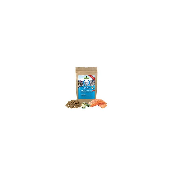 Schecker - OMEGA mit Lachs - MAXI [3kg]