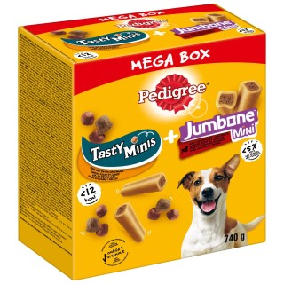 Pedigree Tasty Minis & Jumbone Riesenknochen Mini - 740 g
