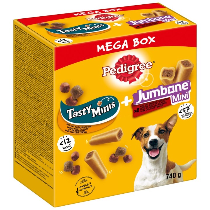 Pedigree Tasty Minis & Jumbone Riesenknochen Mini - 740 g