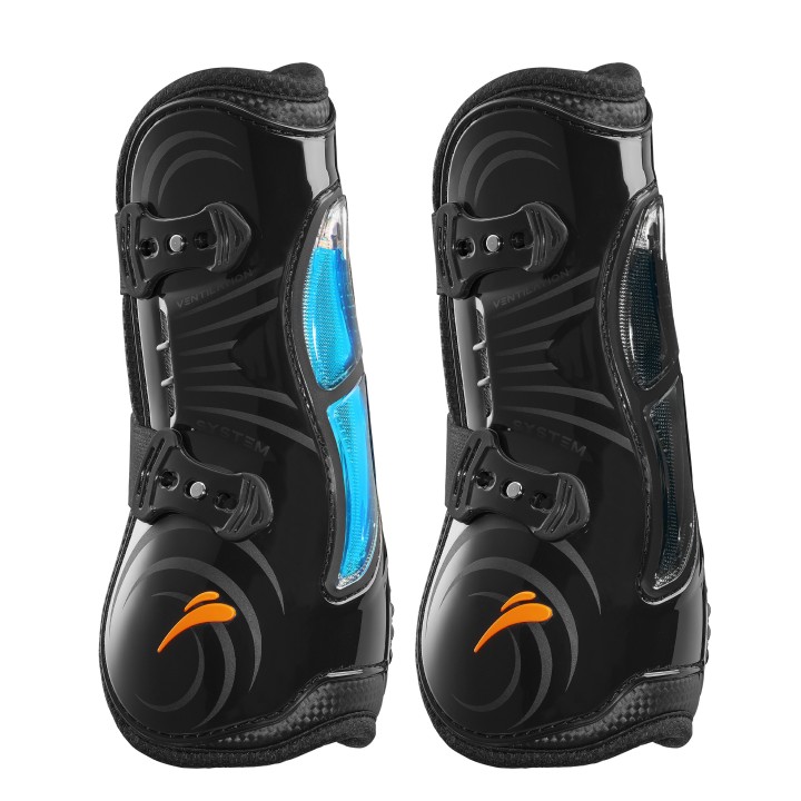 Offene Vorderbeinschützer für Pferde eQuick Airshock