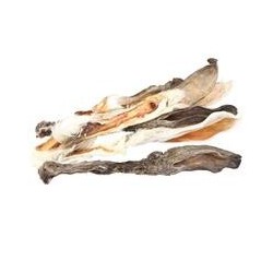 Schecker - Hundesnack Kaninchenohren mit Fell [200g]