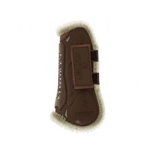 Vordergamaschen für Pferde mit veganem Schafwollfutter, Kentucky