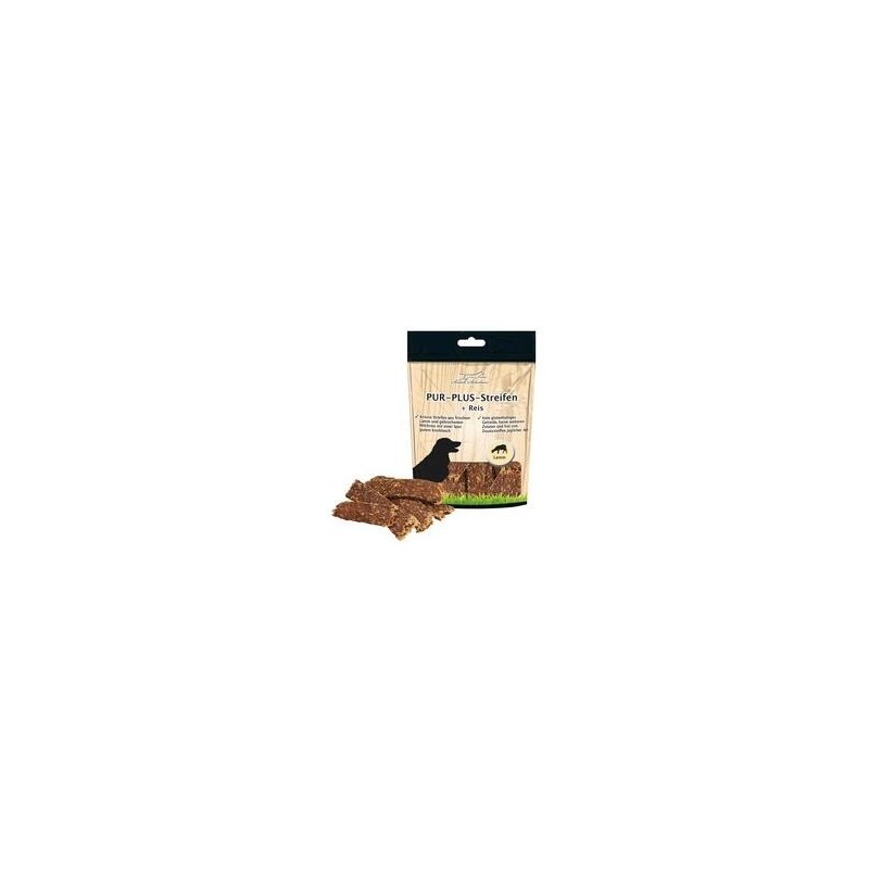 Schecker - PUR Plus Streifen Lamm + Reis [100g]