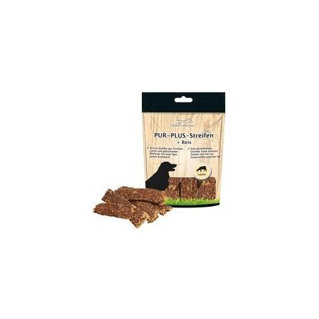 Schecker - PUR Plus Streifen Lamm + Reis [100g]