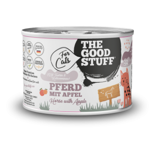 Pferd mit Apfel