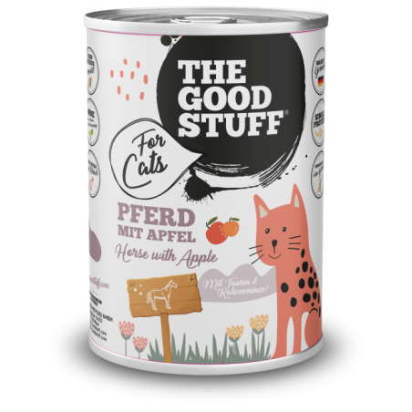 Pferd mit Apfel