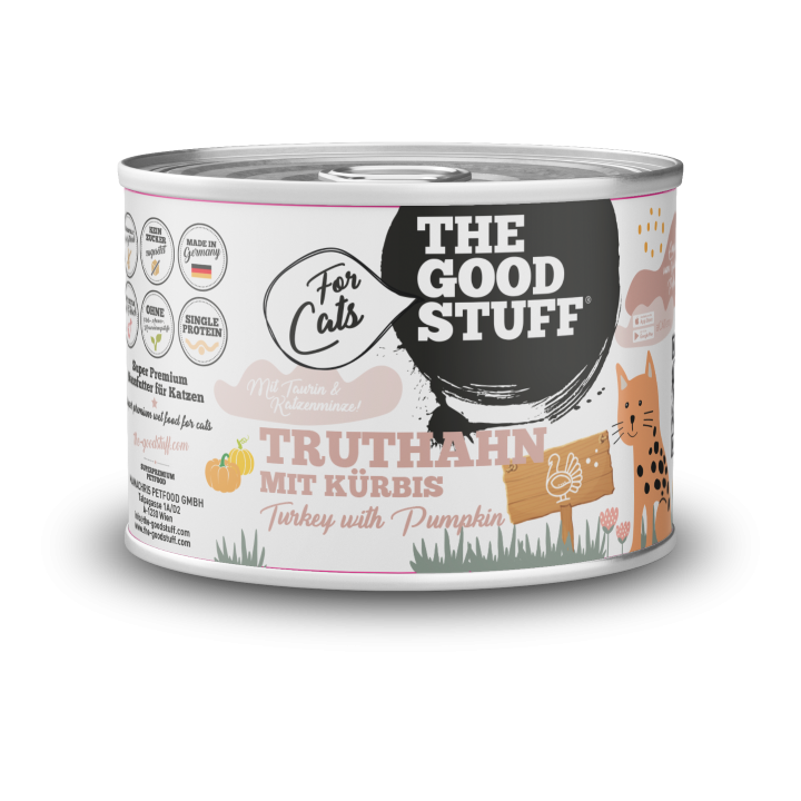 Truthahn mit Kürbis