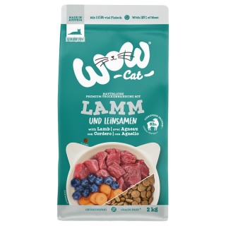 WOW Cat Senior mit Lamm - 2 kg