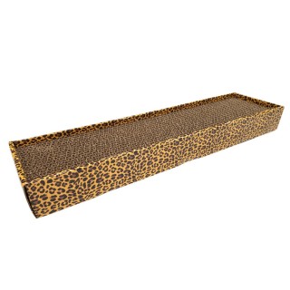 Croci Kratzbrett Home Decor Leopard - L 48 x B 12,5 x H 5 cm