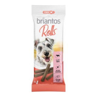 Briantos Rolls für Hunde - 4 x 65 g Pansen