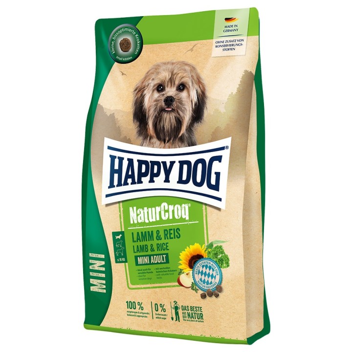 Happy Dog NaturCroq Mini Adult Lamm & Reis - 800 g
