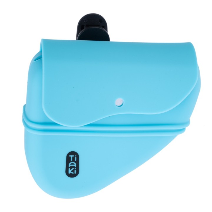 TIAKI Silikon Snackbeutel - L 12 x B 10,6 x H 4,6 cm