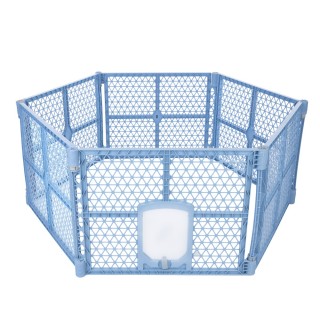 TIAKI Freilauf Playpen, 6-eckig - L 150 x B 170 x H 66 cm