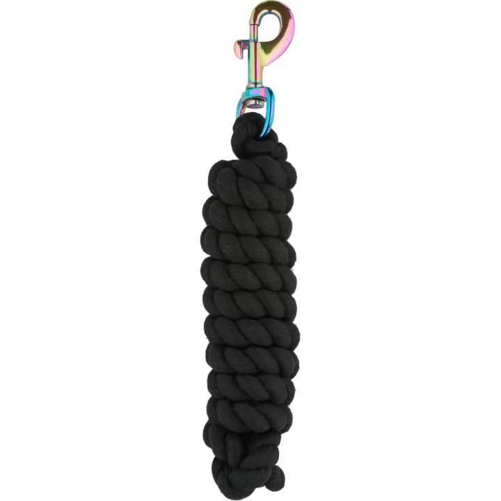 Set aus Halfter und Longiergurt für Pferde QHP Amber brown