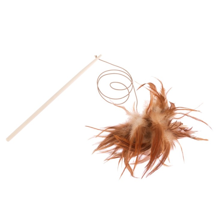 TIAKI Katzenangel mit Federn - 1 Stück