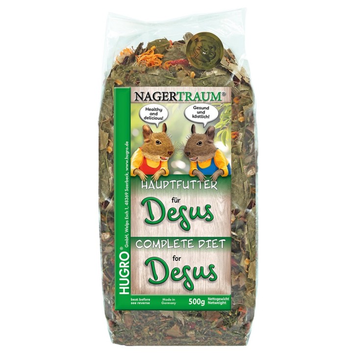 Hugro Nagertraum Exquisit Degufutter - 500 g