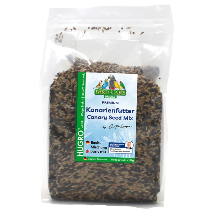 Hugro Kanarienfutter Basismischung - 700 g