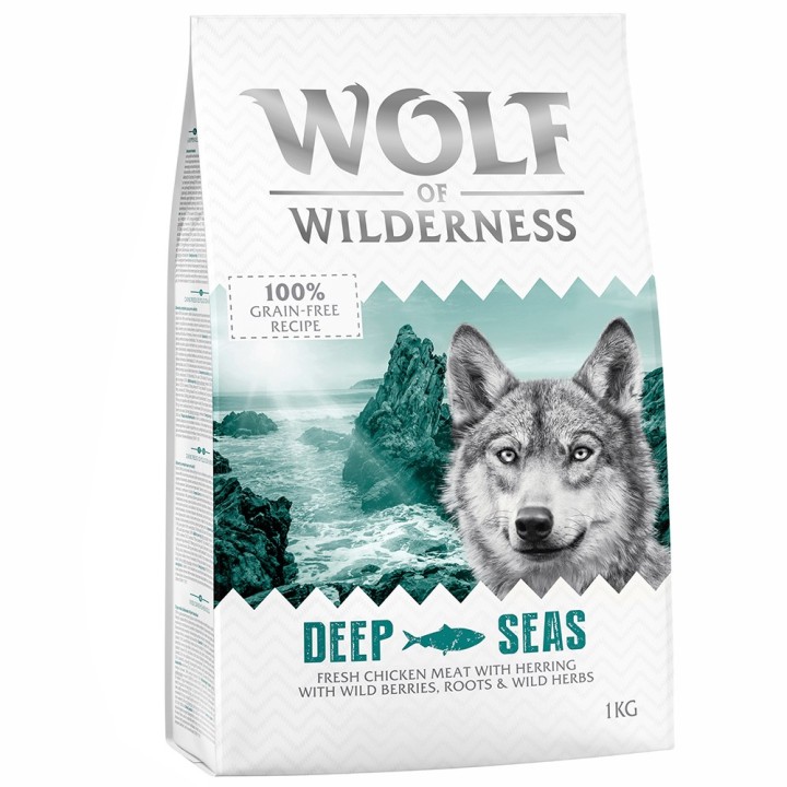 Wolf of Wilderness Adult "Deep Seas" Hering - getreidefrei - 1 kg