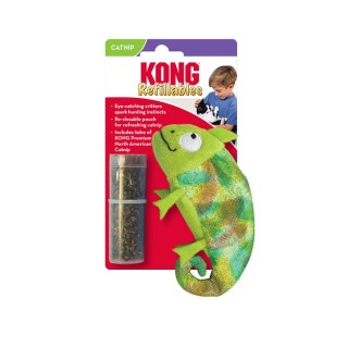 KONG Refillables Katzenspielzeug Chameleon - 1 Stück
