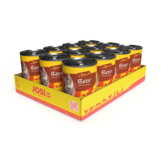 JosiCat Beef in Jelly 3x4x400g