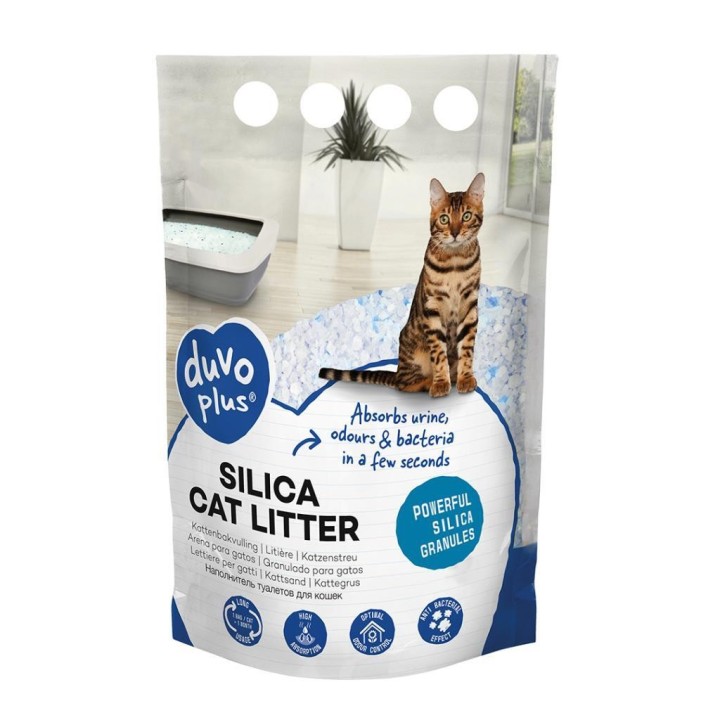 Katzenstreu Duvoplus Premium Silica
