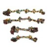 Beeztees Flossytoy Bunt - 2 Knoten - 125 Gramm