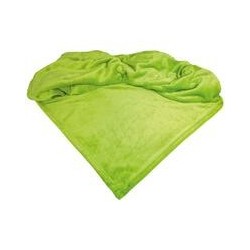 Schecker - Bestickte Mikrofaserdecke Premium [Schecker - Grün - ohne Bestickung]