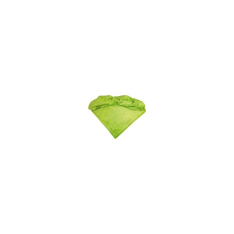 Schecker - Bestickte Mikrofaserdecke Premium [Schecker - Grün - ohne Bestickung]