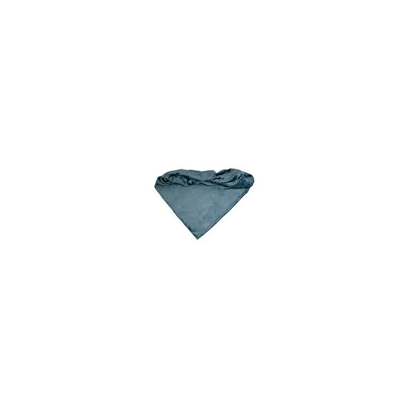 Schecker - Bestickte Mikrofaserdecke Premium [Marineblau - ohne Bestickung]