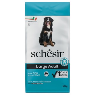 Schesir Dog Large Adult mit Fisch - 12 kg