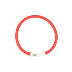 Leuchthalsband für Hunde mit usb silikon Duvoplus Flash Ring