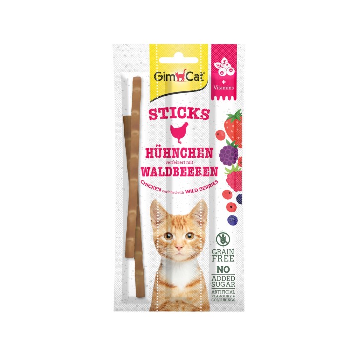 GimCat Superfood Duo-Sticks - Insekt - 3 Sticks