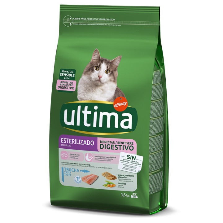 Ultima Cat Sterilized Sensible Forelle - 1,5 kg