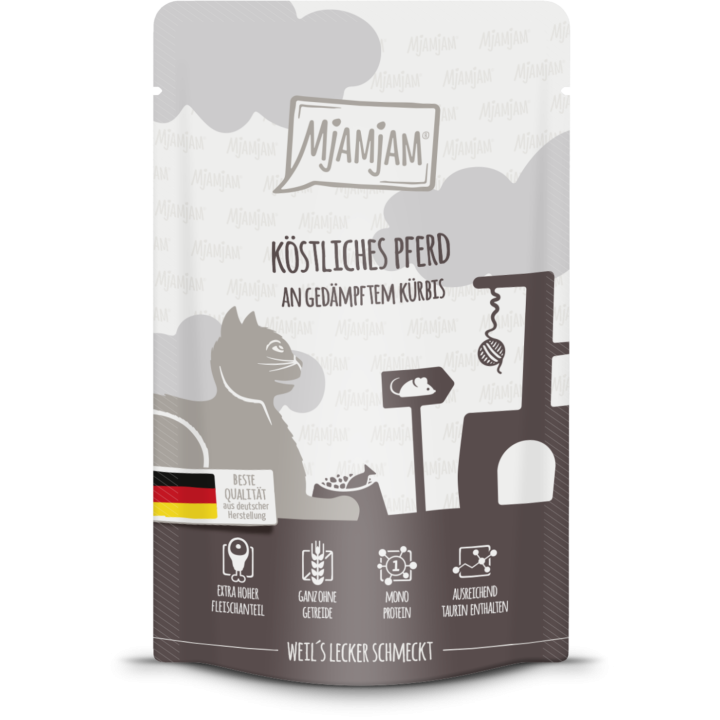 Mjamjam Pferd und Kürbis Portionsbeutel - 125 g