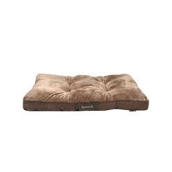 Schecker - Hundekissen SCRUFFS® Chester -Chocolate - [100 x 70 x 8 cm]