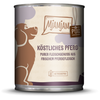 Mjamjam Pferd pur - 800 g