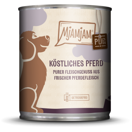 Mjamjam Pferd pur - 800 g