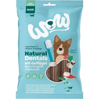 WOW Natural Dentals mit Geflügel, Granatapfel & Kokosöl Maxi - 275 g