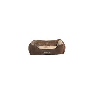 Schecker - SCRUFFS® Chester Box Bett - Chocolate - [75 x 60 cm]