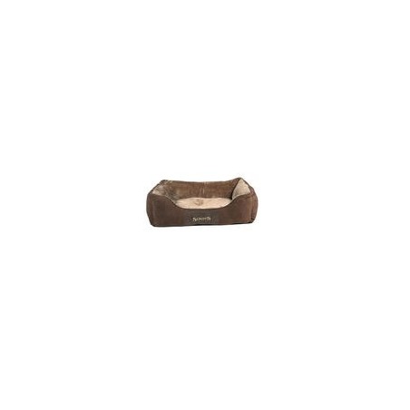 Schecker - SCRUFFS® Chester Box Bett - Chocolate - [75 x 60 cm]
