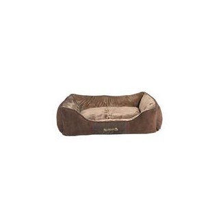 Schecker - SCRUFFS® Chester Box Bett - Chocolate - [90 x 70 cm]