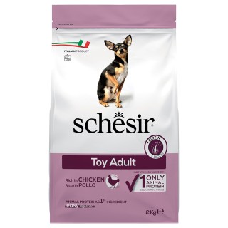 Schesir Dog Toy Adult mit Huhn - 2 kg