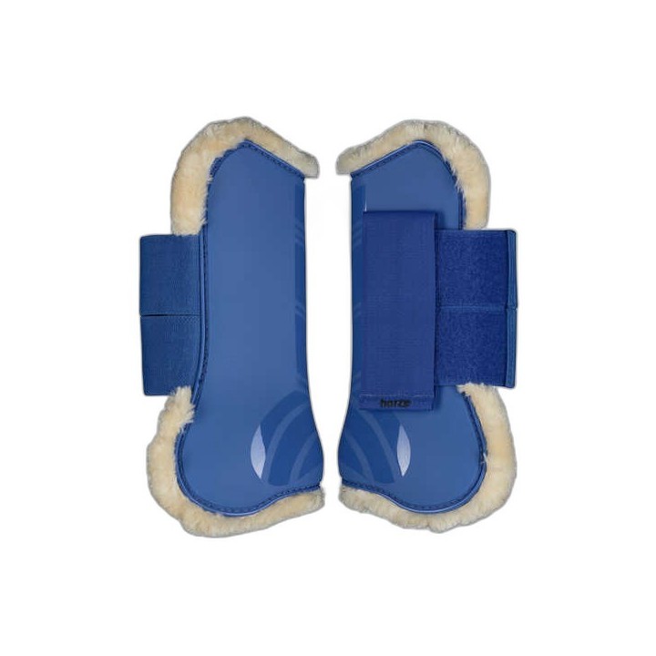 Offene Vorderfußgamaschen Sehnenschutz mit Kunstpelzfutter Horze Windsor
