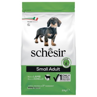 Schesir Dog Small Adult mit Lamm - 2 kg