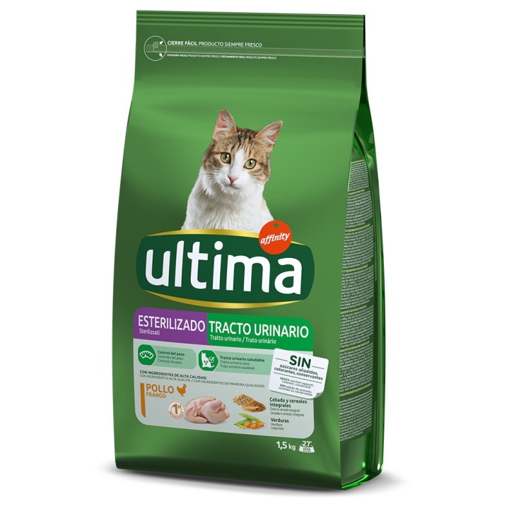 Ultima Cat Sterilized Urinary Huhn - 1,5 kg