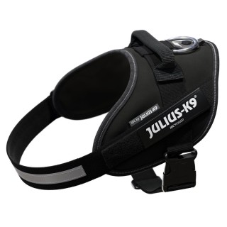 JULIUS-K9 IDC®-Powergeschirr - schwarz - Größe M: Brustumfang 58 - 76 cm