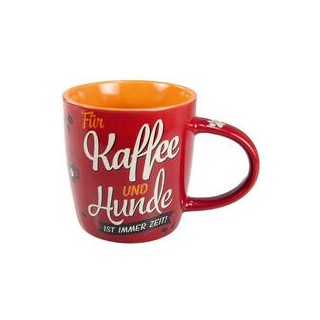 Nostalgic-Art Tasse "Kaffee und Hunde" [Kaffee und Hunde]