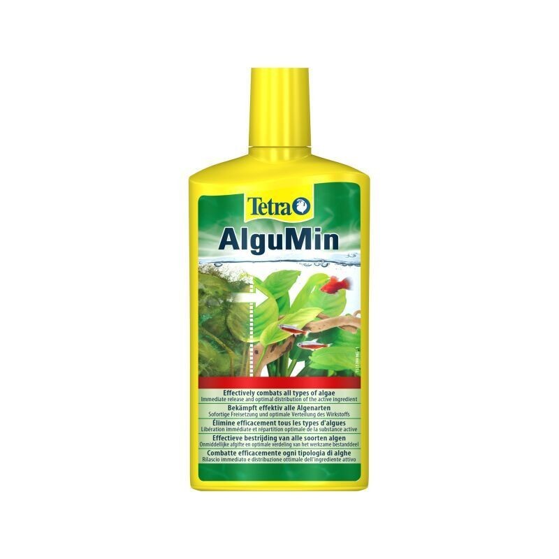 Aquarium-Zubehör gegen Algen Tetra Algumin