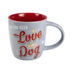 Nostalgic-Art Tasse "Love and a Dog" [Love and a dog]